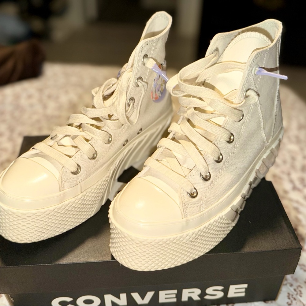 Converse Off-White Platform High-Tops